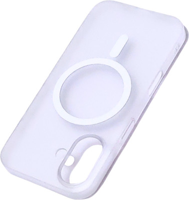 APEX ENTERPRISES Back Cover for APPLE I PHONE 16(White, Hard Case, Pack of: 1)