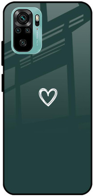 Hocopoco Back Cover for Redmi Note 10S(Green, Grip Case, Pack of: 1)