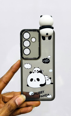 Charvi Collection Ltd Back Cover for Samsung Galaxy S25(Black, Grey, 3D Case, Pack of: 1)