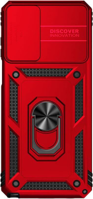 Helix Bumper Case for Oppo Reno 10 Pro Plus 5G(Red, Rugged Armor, Pack of: 1)