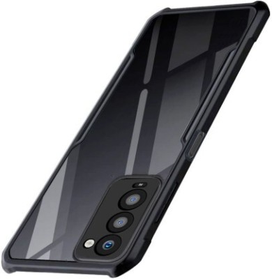 Trending hub Back Cover for Tecno Camon 18(Black, Grip Case, Pack of: 1)