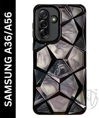 Hive Back Cover for Samsung A36 5G, Samsung A56 5G(Black, Grip Case, Silicon, Pack of: 1)
