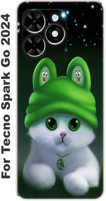 Sheorano Back Cover for Tecno Spark Go 2024 Back cover 3135(Multicolor, Hard Case, Silicon, Pack of: 1)