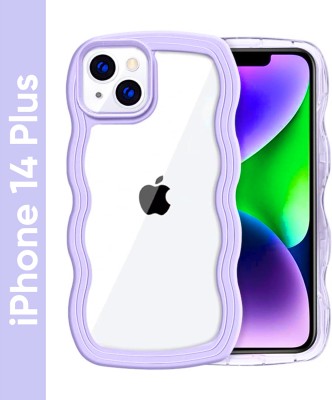 Hocopoco Back Cover for Apple iPhone 14 Plus(Purple, Grip Case, Silicon, Pack of: 1)