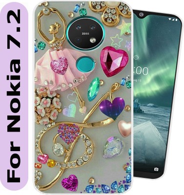 Cooltrend Back Cover for Nokia 7.2(Transparent, Flexible, Silicon, Pack of: 1)