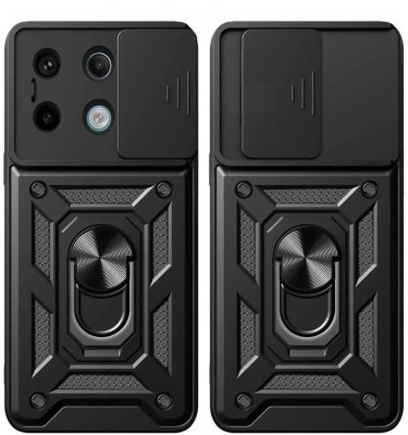 SmartPoint Bumper Case for Redmi Note 13 Pro 5G(Black, Shock Proof, Pack of: 1)