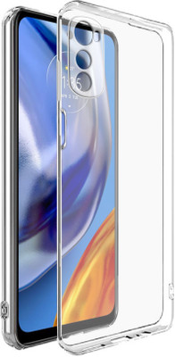 Casotec Back Cover for Motorola Moto E32S 4G(Transparent, Flexible, Silicon, Pack of: 1)