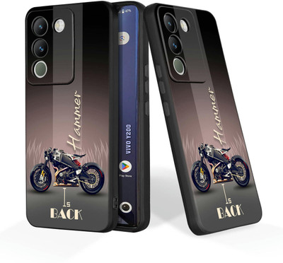 CLASSYPRINT Back Cover for Vivo Y200 5G(Black)