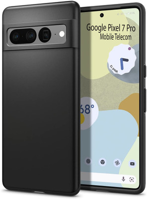 Outlier Back Cover for Google Pixel 7 Pro(Black, Silicon, Pack of: 1)