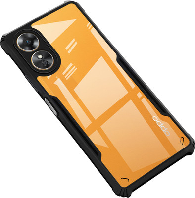 GLOBAL NOMAD Back Cover for OPPO A17(Black, Shock Proof, Pack of: 1)