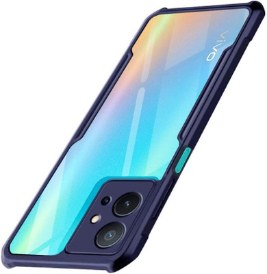 SRT Back Cover for Vivo T1 5G(Black, Pack of: 1)