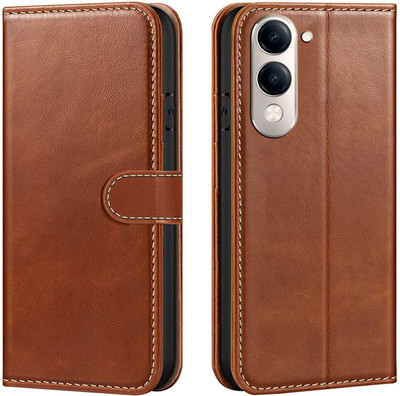 Forgive Back Cover for Vivo T4 Lite 5G(Brown, Dual Protection, Pack of: 1)