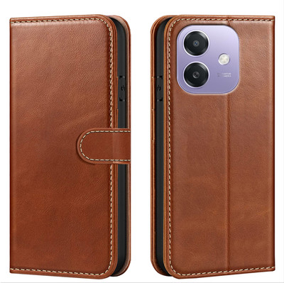 Forego Back Cover for OPPO A3x 5G(Brown, Cases with Holder, Pack of: 1)