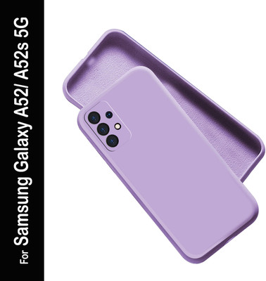 Artistque Back Cover for Samsung Galaxy A52, Samsung Galaxy A52s 5G(Purple, Flexible, Silicon, Pack of: 1)