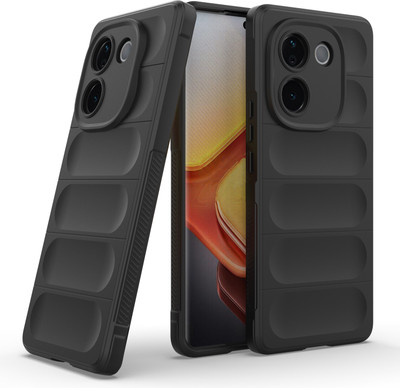 GLOBAL NOMAD Back Cover for Poco M7 Pro 5G(Black, 3D Case, Silicon, Pack of: 1)