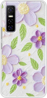 COBIERTAS Back Cover for Vivo Y73S(Multicolor, Silicon)