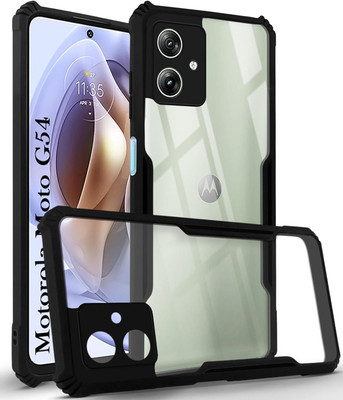 KING COVERS Back Cover for MOTOROLA g54 5G, Eagle Back Cover Camera Protection 360 Degree Protection(Black, Shock Proof, Pack of: 1)