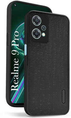 COVERHEAD Back Cover for Back Cover for REALME 9 Pro 5G (Anti burst, Black, Camera Bump Protector, Pack of: 1)(Black, Camera Bump Protector, Silicon, Pack of: 1)
