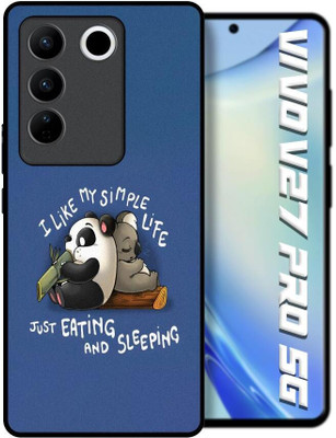 Mayzr Back Cover for Vivo V27 Pro 5G(Blue, Grip Case, Pack of: 1)