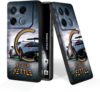 CLASSYPRINT Back Cover for Infinix GT 20 Pro 5G(Black)