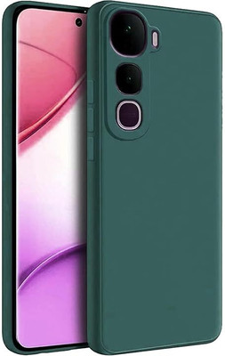 caseraga Back Cover for Vivo Y400 5G / Soft Matte / TPU Shockproof Back Cover Case(Green, Matte Finish, Pack of: 1)