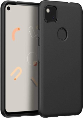 SRT Back Cover for Google Pixel 4A 4G(Black, Pack of: 1)