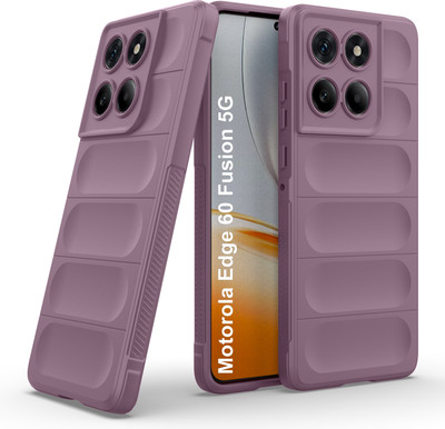 Zapcase Back Cover for Motorola Edge 60 Fusion 5G(Purple, 3D Case, Silicon, Pack of: 1)