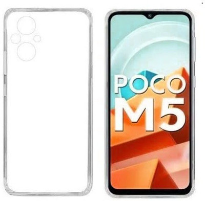 LILLIPUT Back Cover for Poco M5 4G(Transparent, Silicon)