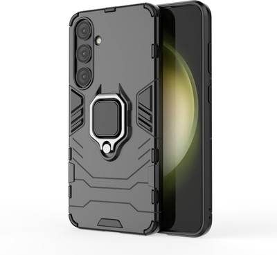 KartV Back Cover for Samsung Galaxy S24 Plus 5G, Samsung Galaxy S24 Plus(Black, Silver, Shock Proof, Pack of: 1)