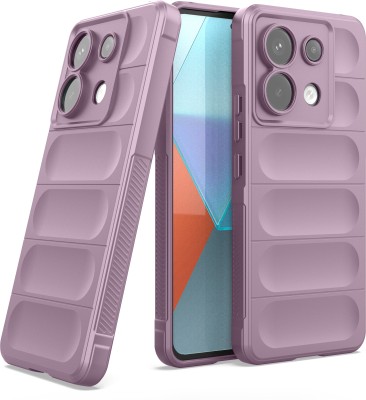 GLOBAL NOMAD Back Cover for Mi Redmi Note 13 Pro 5G(Purple, 3D Case, Silicon, Pack of: 1)