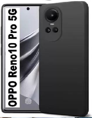 RBCASE Back Cover for Oppo Reno 10 pro 5G(Black, Shock Proof)