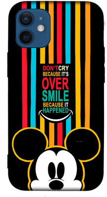 7printzone Back Cover for APPLE IPHONE 12 MINI(Multicolor, Flexible, Silicon)