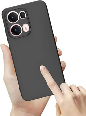 Sarju Back Cover for Oppo Reno 14 Pro 5G, CN22(Black, Matte Finish, Pack of: 1)