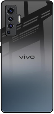 Hocopoco Back Cover for Vivo X50(Grey, Grip Case, Pack of: 1)