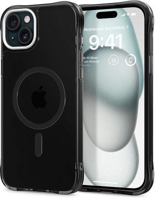 CYRILL Back Cover for Apple iPhone 15(Black, Pack of: 1)