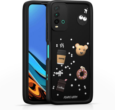 Pikkme Back Cover for Xiaomi Poco M3, Xiaomi Redmi 9 Power(Black, Hard Case, Silicon)
