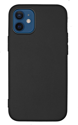 7printzone Back Cover for APPLE IPHONE 12 MINI(Black, Flexible, Silicon)