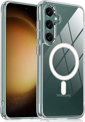 PStuff Back Cover for Samsung Galaxy M16 5G / Galaxy F16 5G |Designed Mag-Safe(White, Hard Case, Pack of: 1)