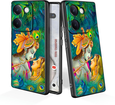 CLASSYPRINT Back Cover for Vivo Y200 Pro 5G, Vivo Y300Plus(Black)
