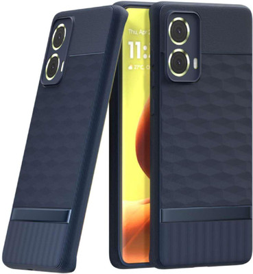 KartV Back Cover for Motorola G85 5G, Moto G85(Blue, Camera Bump Protector, Pack of: 1)