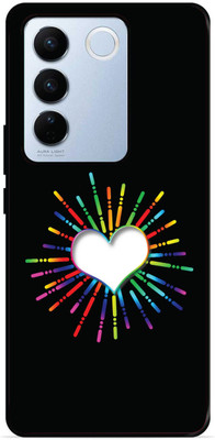 leeon Back Cover for vivo v27 pro 5g(Black, Dual Protection, Pack of: 1)