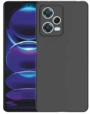 Mobtech Back Cover for Mi Redmi Note 12 Pro 5G, Poco X5 Pro 5G, CND(Black, Grip Case, Pack of: 1)