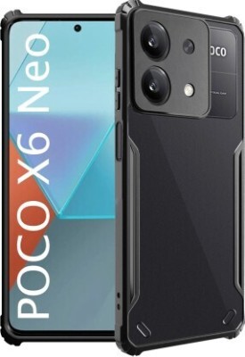 Cermarise Back Cover for POCO X6 Neo 5G(Transparent, Grip Case, Pack of: 1)