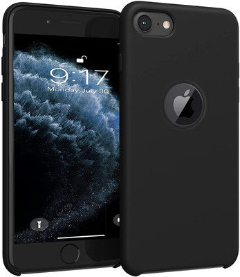 MobiSpiff Back Cover for Apple iPhone SE 2020, iPhone SE 2020(Black, Shock Proof, Silicon, Pack of: 1)