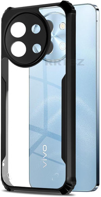 Seetu Back Cover for Vivo Y58 (5G) /Vivo Y38 (5G)(Black)