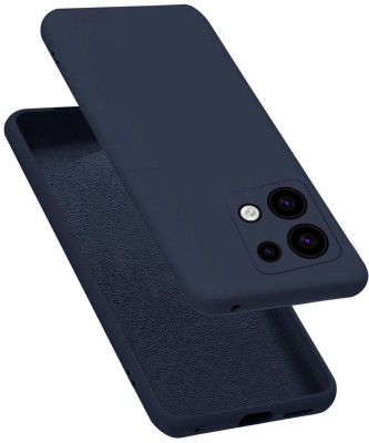 Micvir Back Cover for Redmi Note 13 Pro 5G(Blue, Dual Protection, Silicon, Pack of: 1)