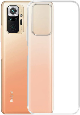 SUCH Back Cover for SUCH Transparent Back Cover for Redmi Note 10 Pro 4G(Transparent, Camera Bump Protector, Silicon, Pack of: 1)