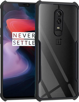 KING COVERS Back Cover for OnePlus 6T, Eagle Back Cover Camera Protection 360 Degree Protection(Black, Shock Proof, Pack of: 1)