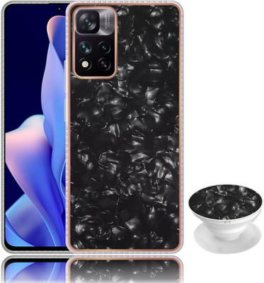 Case Designer Back Cover for Xiaomi Redmi Note 11 Pro, Redmi Note 11 Pro(Black, Cases with Holder, Pack of: 1)