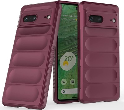 OneLike Bumper Case for Google Pixel 7 5G(Maroon, Shock Proof, Silicon, Pack of: 1)